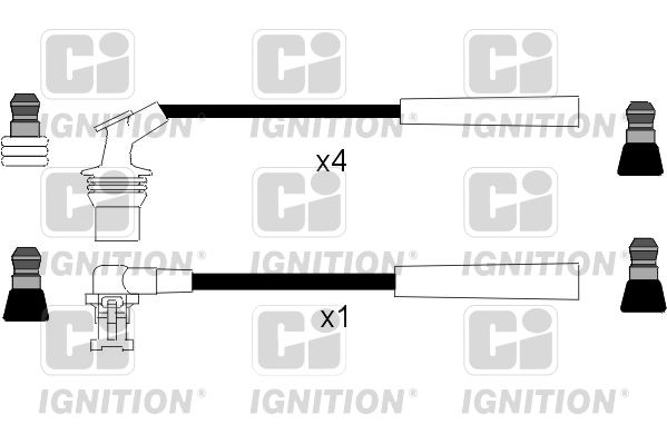 QUINTON HAZELL Sytytysjohtosarja XC866